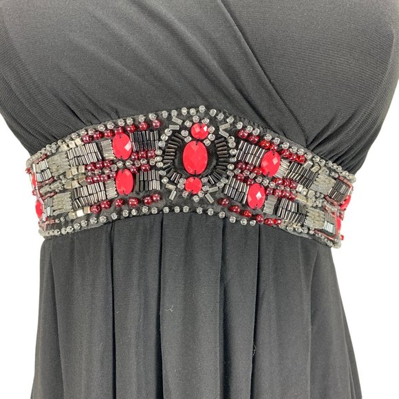 White House Black Market BEADED HALTER 4 DRESS STYLE: 570020525 Small - Picture 8 of 8